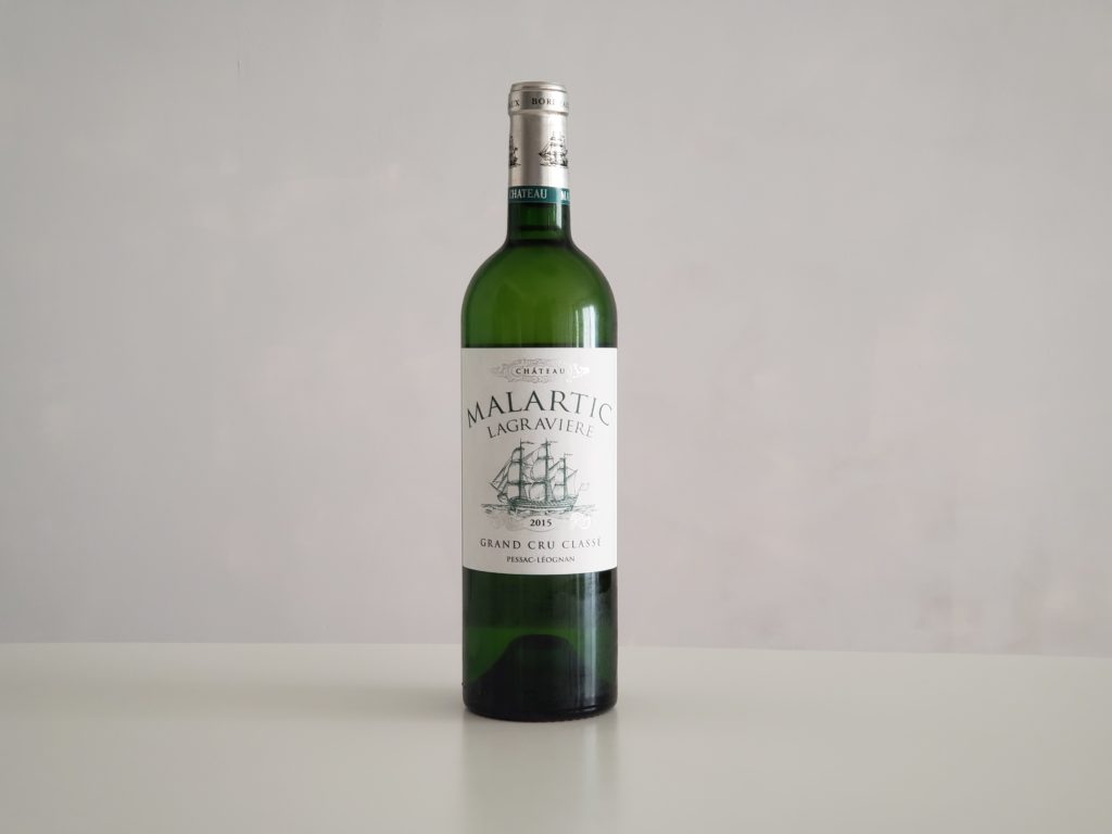 2015年 シャトー・マラルティック・ラグラヴィエール ブラン 750ml フランス ボルドー ペサック・レオニャン 白ワイン