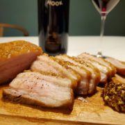 豚バラ肉のローストと赤ワインのペアリング